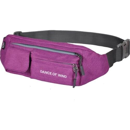 Weduoduo Men Waist Bag Pack Travel Phone Belt Bag Pouch for Women Men Shoulder bag Canvas Fanny pack Casual Hip pack Men Bag