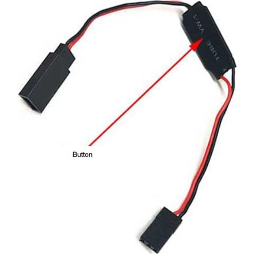 Durable Model Car LED Manual Switch with Flashing Breathing Light Function for RCW8 Control Board Parts