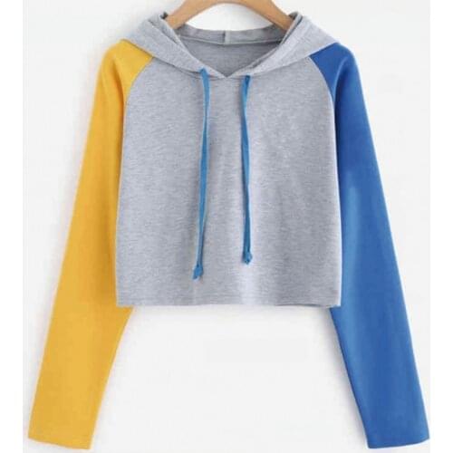 Женские короткие толстовки QRWR China At AliExpress