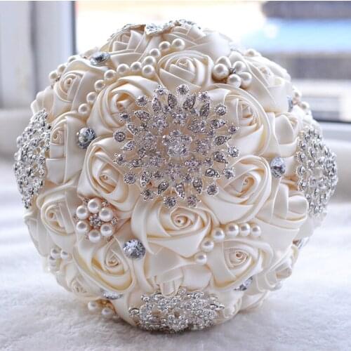 Wedding decoration gift European and American bride simulation Korean hand holding flowers wedding supplies gifts