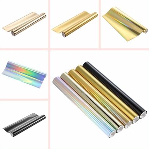 Toner Reactive Foil Holographic Multicolor Paper Diy Crafts Make Hot Foil Plates By Laser Printer and Laminator Scrapbook 2021