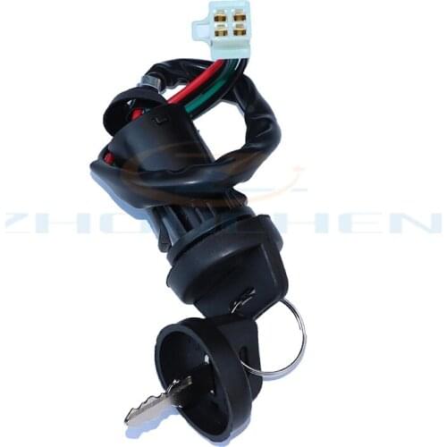 Motorcycle key lock ignition switch is suitable for 90cc 110cc 125cc 150cc 200cc 250cc atv verrou de allumage