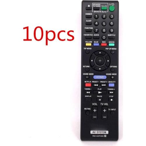 10PCS)New Replace Remote RM-ADP069 For Sony AV BDV-N890W/Z BDV-T57 BDV-F7 HBD-F7 BDV-E280 HBD-T58 BDV-T58 BDV-E580 BDV-E380