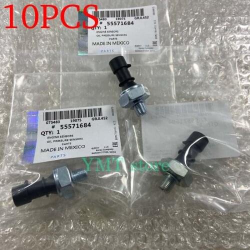 10X Engine Oil Pressure Switch Sensor For Buick Regal Chevrolet Aveo Cruze Fiat Orlando Opel Vauxhall 55571684 55233423 55354325