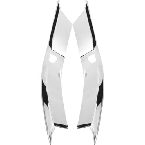 2PCS/Set Rear Lip Aprons Bright Strip Air Outlet Light Exhaust Strip Cover Trim for Volkswagen Golf 7 VII 7.5 MK7.5 2017-2019