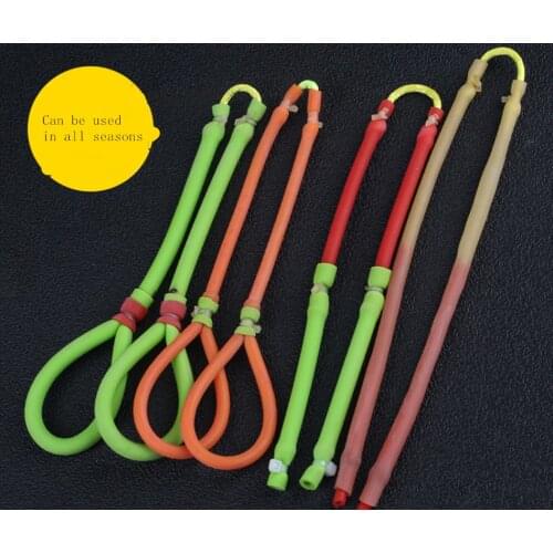 3pcs 2050/3060 Rubber Band Shooting Fish Dragging Rubber Band Strong Fish Slingshot Natural Rubber Fish Dart Hunting Fishing