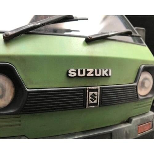 WPL D-12 D12 RC car spare parts decoration Micro cargo small truck car logo metal logo