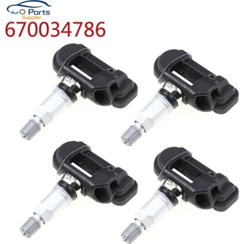 4pcs TPMS Tire Tyre Pressure Sensor 670034786 670106084 For Alfa Romeo 4C Citroen Jumper Fiat Ducato Peugeot Boxer 2013-2021