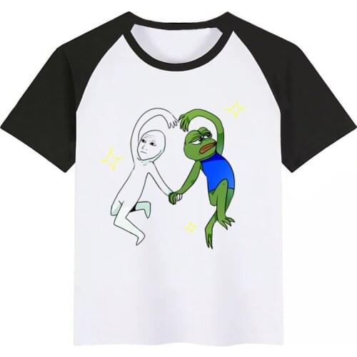 BoysGirls Print PEPE T Shirt Kids Funny Clothes Children Summer Baby T-shirt Kid Cute T Shirt