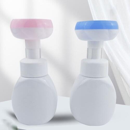 250ml Soap Bottle Foam Lotion Can Be Rebottled Flower Pump Head Soap Shampoo Cosmetic Empty Bottle Liquid Distributor