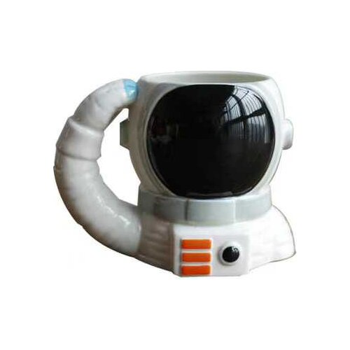 Creative Astronaut Ceramic Mug Large Capacity Astronaut Water Mug With Handle Milk Mug Couple Mug