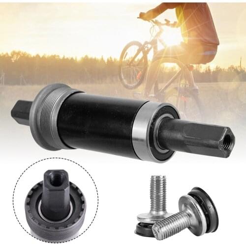 MTB Bike Buttom Brakets 68 x 103/107/110.5/113/116 mm BB Square Hole Central Axis Taper Bike Buttom Braket Bicycle Parts