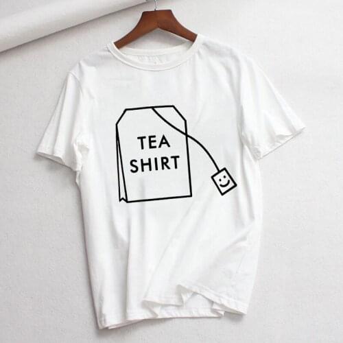 Summer Humor Tea shirt letter Print Female T-shirts Fun Crop Top T Shirts For Women Harajuku Fashion Ladies Tshirt Clothing