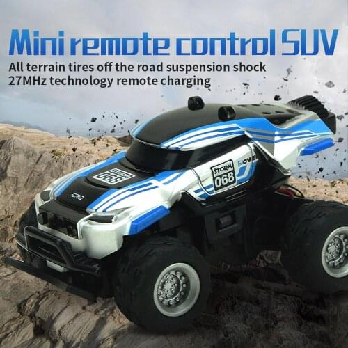 New Bigfoot RC Drift Car High Speed Mini Racing Car Remote Control Electric Vehicle 4WD Off Road SUV Truck to Indoor Playing Toy