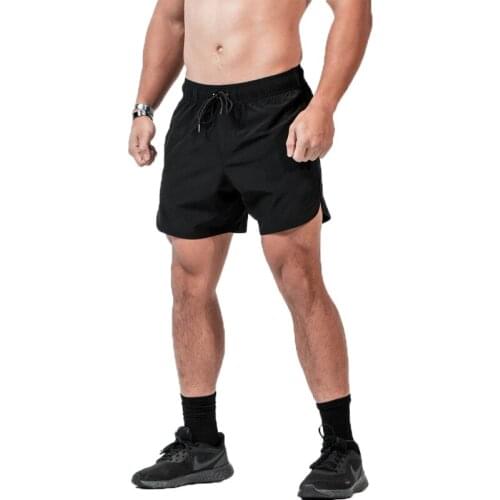 New Summer running sports shorts mens gym fitness fitness exercise shorts men training jogging quick-drying running shorts male