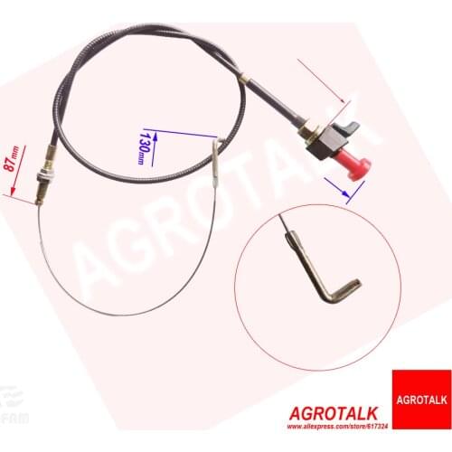 Distinguish cable for Dongfeng DF304 /DF404 series tractor, please check the length firstly, part number