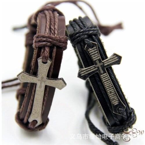 Valentines day gift for husband romantic love gift leather bracelet anniversary present for boyfriend gift