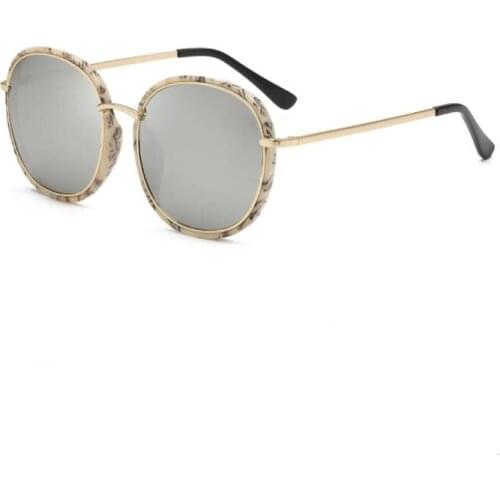 Metal Round Sunglasses Floral framed sunglasses Glasses Retro Frame Vintage Sunglasses High Quality UV400 women men sun glasses