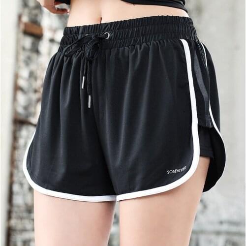 Sports Shorts Female Summer Quick-drying Plus Size Loose Yoga Gym Running Sport Fitness Hot Short