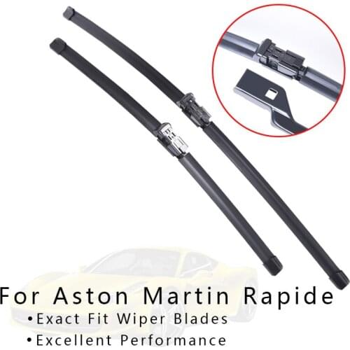 Winshield Wipers Blade For Cars for Aston Martin Rapide from 2011 2012 2013 2014-2018 windscreen wiper car Accessories wholesale
