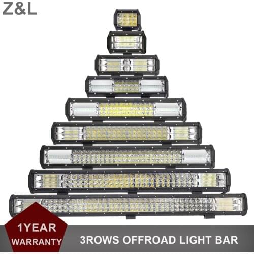 DC9-30V OFF ROAD LED WORK LIGHT BAR CAR BOAT PICKUP TRUCK 4WD 4-31INCH EXTERIOR ADDITIONAL AUXILIARY DRIVING INDICATOR FOG LAMP