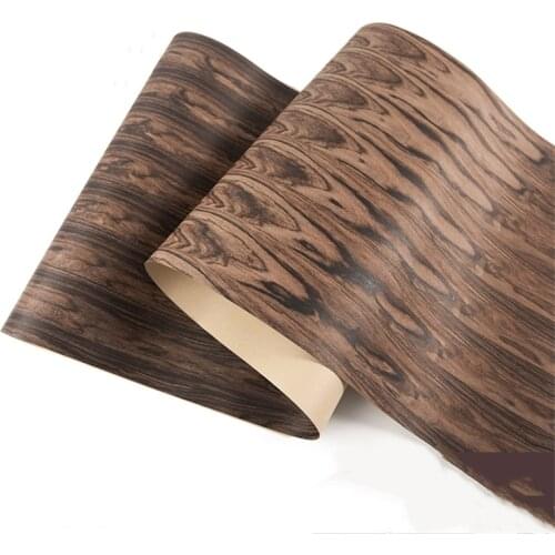 Reconstituted Natural Genuine Santos Rosewood Wood Veneer Furniture Veneer about 60cm x 2.5m 0.25mm thick C/C
