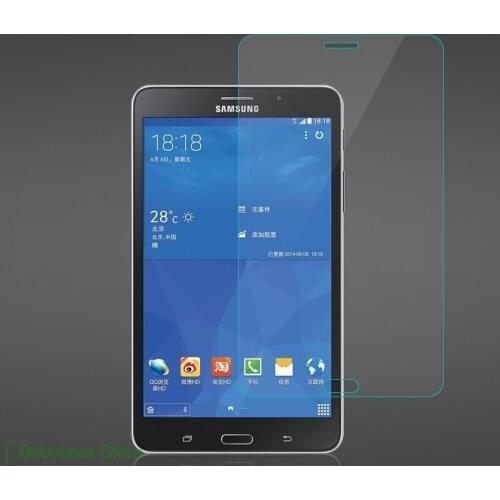 Real Glass For Samsung GALAXY Tab 4 7.0 7 inch T231 T235 T230 Screen Tempered glass Protector film