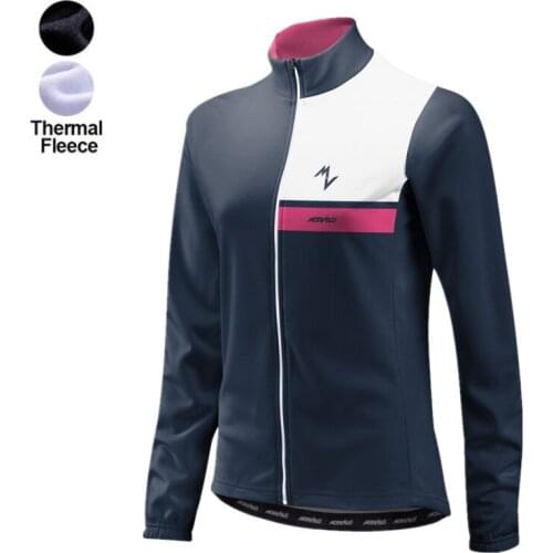 Morvelo Women Winter Thermal Fleece Long Sleeve Bicycle Cycling Jersey Road Mountain bike Shirt Outdoor Sports Bicycle Clothing