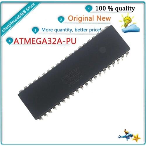 10pcs-20pcs/lot! ATMEGA32A-PU ATMEGA32A DIP-40 Microcontroller 8-bit AVR 32K flash memory NEW ORIGINAL