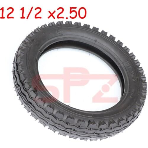 12.5X2.50 Electric Tricycle Non-Pneumatic Solid Explosion-proof Tire 3.00-8 Solid Tire Electric Scooter Wheel Tire