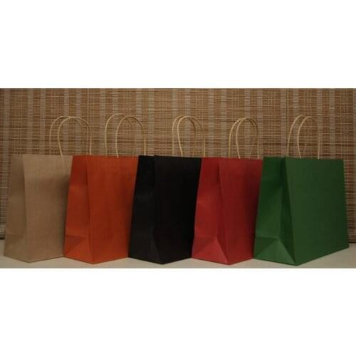 33*25*10cm Kraft Paper shipping Bags, gift clothing bags. Shopping bag,100pcs/lot