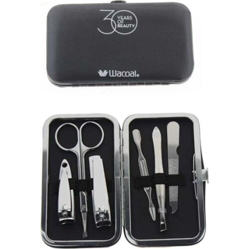 6 in 1 Soft Cover Professional Manicure Pedicure Set For Dad Husband Men Boy Friend Unusual Holiday Birthday Christmas Present