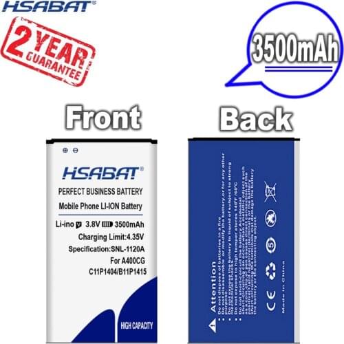 New Arrival [ HSABAT ] 3500mAh C11P1404 B11P1415 Battery for Asus ZenFone 4 ZenFone4 A400CG ZenFone Go 4.5 ZC451TG Z00SD
