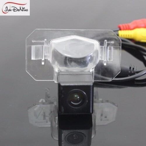 JanDeNing HD CCD Car Rear View Parking/ Backup Reverse Camera/ Waterproof License Plate Light OEM For Honda City 2010-2016