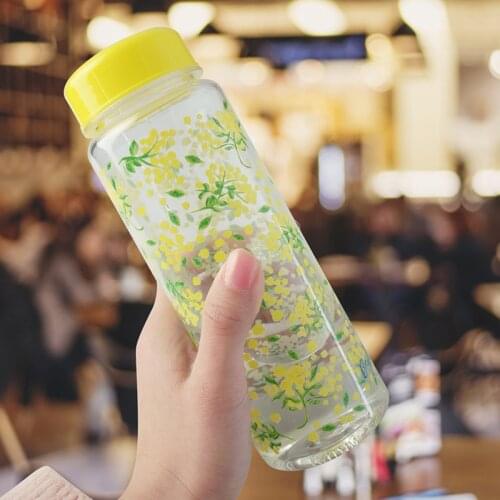 500ml Fruit Juice Infuser Water Bottle Plastic Portable Lemon Juice Bottle For Sport Gym Eco Friendly Drinking Bottle Leak Proof