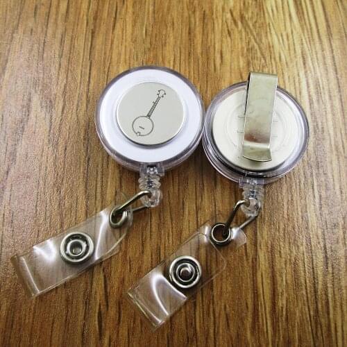 Banjo ID Badge Reel for Docter Nurse Teacher Student retractable recoil id badge holder work fun
