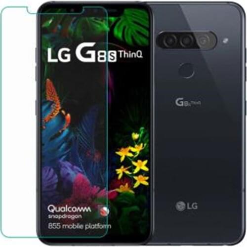 For LG G8s ThinQ Tempered Glass Protective FOR LG G8s ThinQ Screen Protector Glass Film phone case Cover