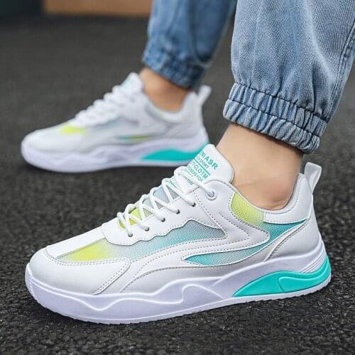 Fashion Men Luxury Sneakers Split Leather City Leisure Men Casual Shoes Breathable Walking Footwear Male Shoes Men Flats