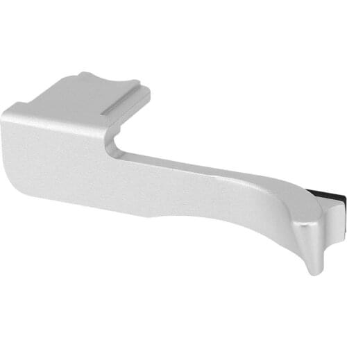 Haoge THB-CS Metal Hot Shoe Thumb Up Rest Thumbs Up Hand Grip for Leica CL Camera Silver