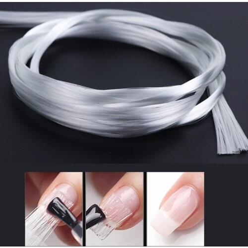 Manicure Extension Cord Glass Fiber Silk Repair And Reinforcement Nail Extension Paper-free Nail Care Phototherapy Tool