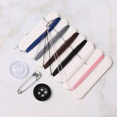Mini Sewing Needle Kit Portable Sets Sewing Box Set Sewing Machine Accessories Home Hotel Sewing Supplies Sewing Kit