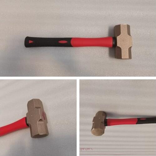 Heavy Duty Octagonal Hammer With Solid Alloy Rubber Handle