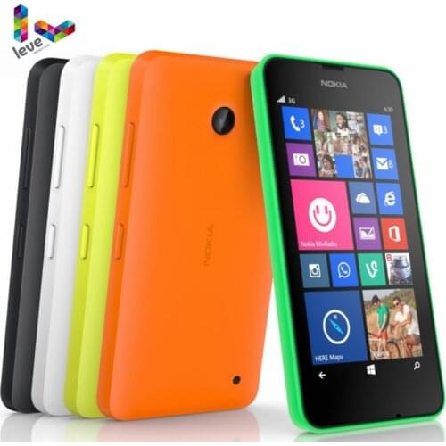 Nokia Lumia 635 Original Cell Phone Windows OS 4.5" Quad Core 8G ROM 5.0MP WIFI GPS 4G LTE Unlock Mobile Phone