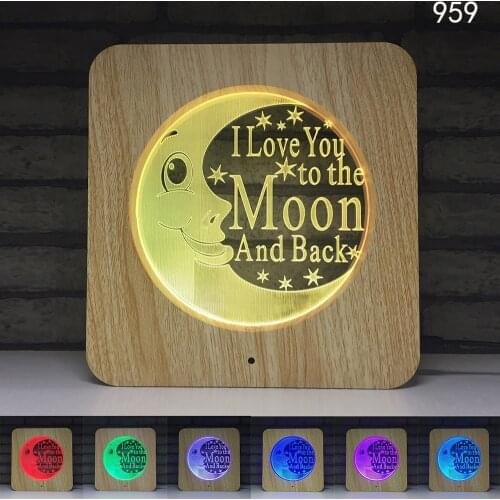 New Strange Electronic Gift Night Light USB Touch Sensor Seven Colorful Table Lamp LED
