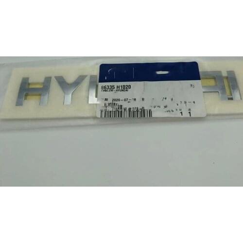 Original genuine rear tail door hatch badge for Elantra 208-2012 OEM 86335H1020