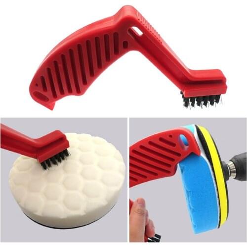 Polishing Disc Cleaning Brush Buffing Sponge Wool Pads Cleaning Brushes Car Polishing Pads Cleaning Tool|Sponges Clothes Brushes