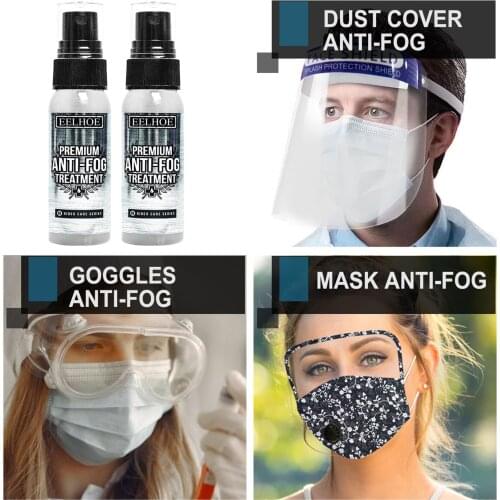 32ml Car Windshield Cleaner Glasses Fogging Agent Swimming Goggles Anti-fog Agent Glass Cleaning Tool Water Repellent