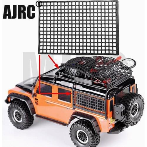 Rubber Luggage Net Window Decoration for RC Crawler Axial SCX10 90046 RC4WD D90 Wraith RR10 D90 Traxxas TRX4 Slash UDR TRX-6 G63