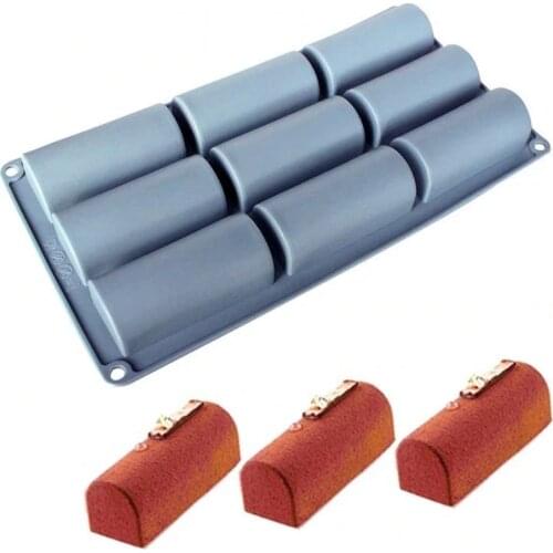 Special Mini Buches Moule Silicone mould 6 cavity %100 Platinum silicone