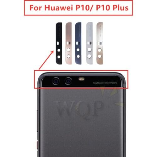 For Huawei P10/ P10 Plus Camera Glass Lens Back Rear Flash Cover with Glue for Huawei P10 Replacement Repair Spare Parts